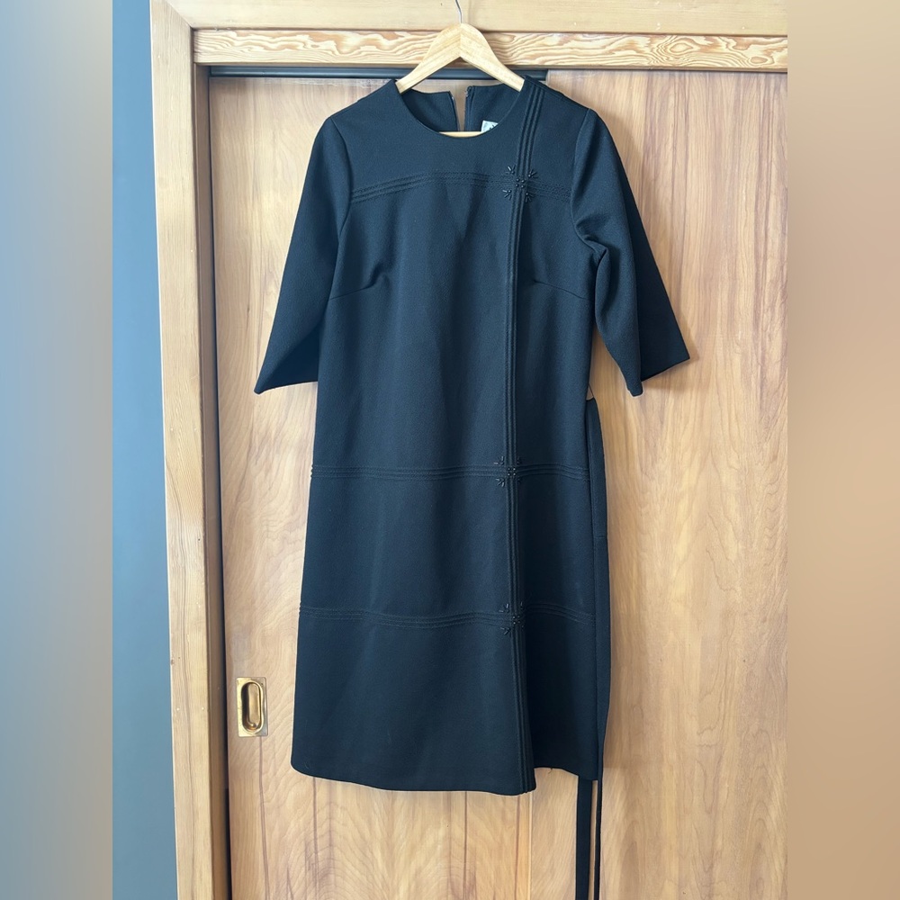 Lady Spi-Bor Knits, Vintage Black Dress, Black Sequined jumpsuit, Cocktail dress
